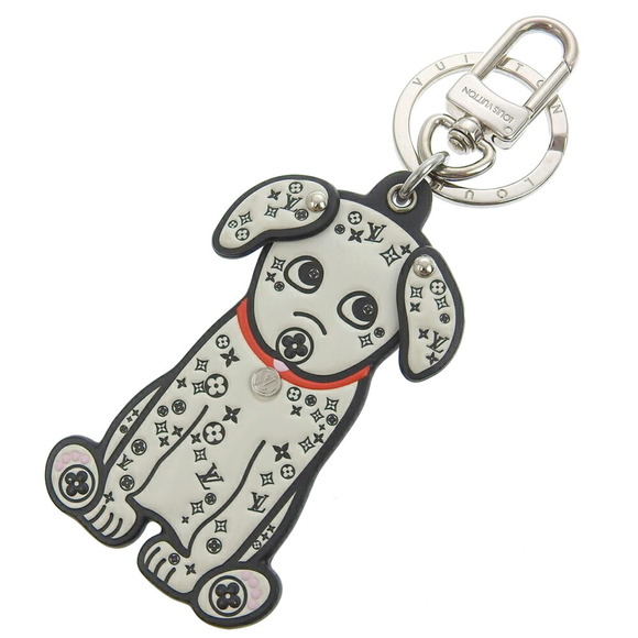 Louis Vuitton LOUIS VUITTON Porte Cle LV Dalmatian M00746 Monogram Keychain C...